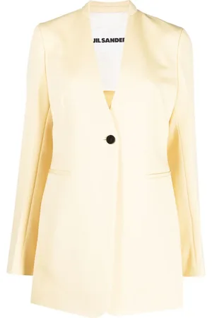 Jil Sander Enkelknäppt blazer