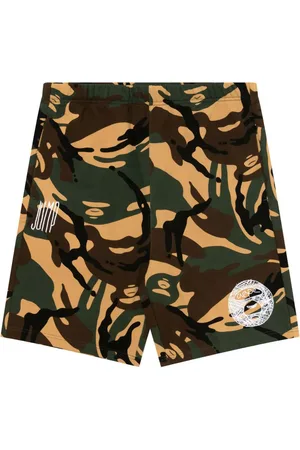 A Bathing Ape Kamouflagemönstrade mjukisshorts