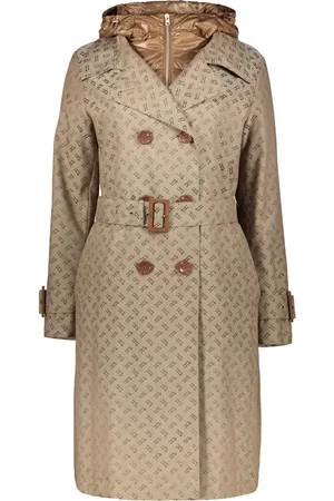 HERNO Trenchcoat med logotyp