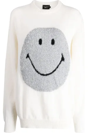 JOSHUA SANDERS Ribbad tröja med smiley
