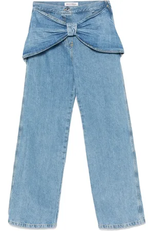 Mach & Mach Jeans med rosettdetalj
