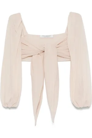 Serafini Topp med draperad detalj