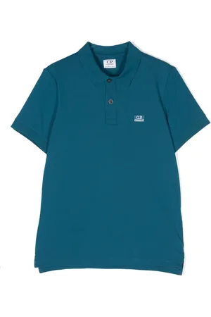 C.P. Company Pikétröja med logotypmärke