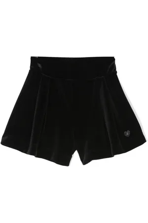 MONNALISA Plisserade shorts med logotypplakett