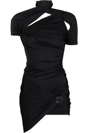 COPERNI Kortärmad asymmetrisk bodycon