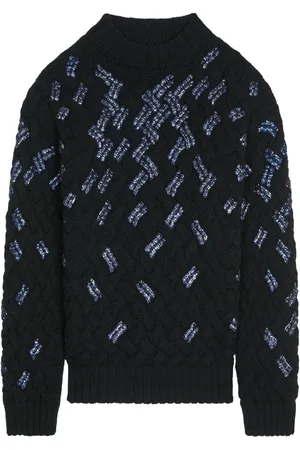 DRIES VAN NOTEN Paljettprydd tröja