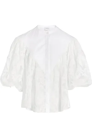 Giambattista Valli Blus med spetsbrodyr