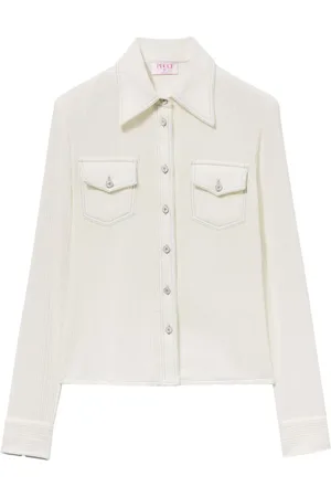 Puccini Jeansskjorta med kontraststygn