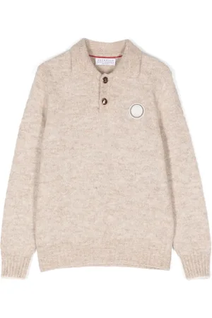 Brunello Cucinelli Tröja med logotypmärke