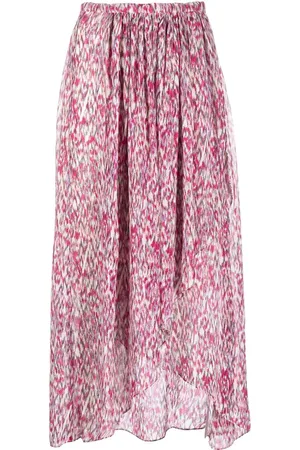 Marant Etoile Asymmetrisk draperad kjol