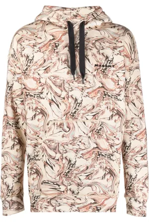 Isabel Marant Marvin hoodie med abstrakt mönster