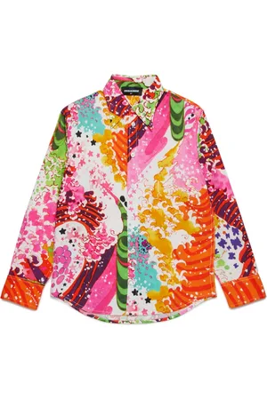 Dsquared2 Skjorta med grafiskt tryck