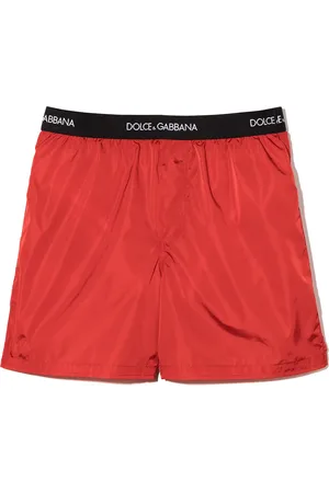Dolce & Gabbana Badbyxor med logotypband