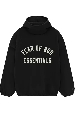 FEAR OF GOD Hoodie med logotyp