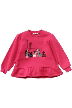 Familiar Sweatshirt med hundapplikation