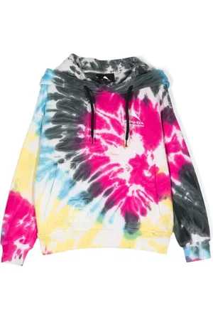 MAUNA KEA Batikmönstrad hoodie