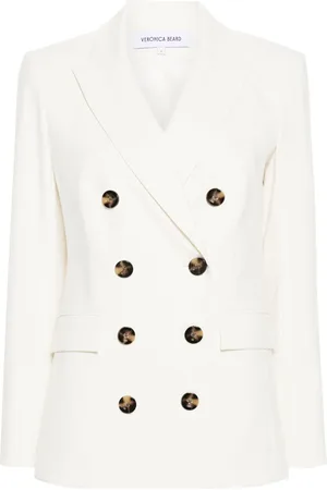 VERONICA BEARD Tomi Dickey dubbelknäppt blazer