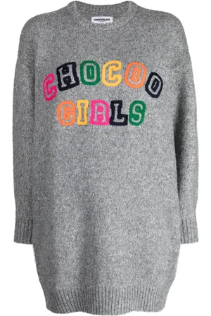 Chocoolate Chocoo Girls stickad klänning
