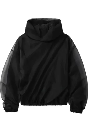 We11 Done Hoodie med lagerdesign