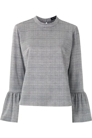 Olympiah Bourbon långärmad blus