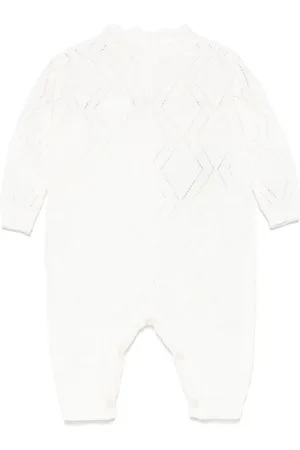 Elisabetta Franchi Sparkdräkt med logotyp