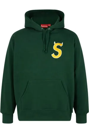 Supreme S hoodie med logotyp