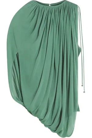 Lanvin Draperad jerseytopp