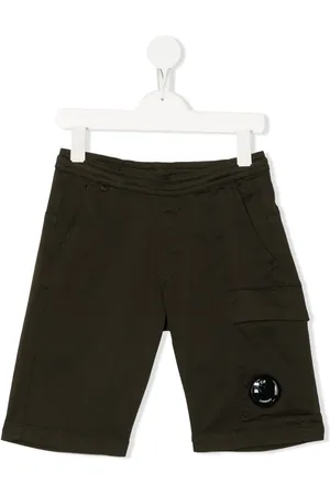 C.P. Company Cargoshorts med logotypmärke