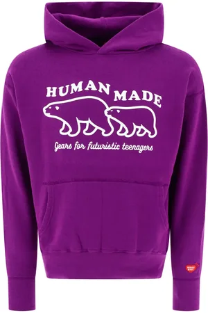 HUMAN MADE Tsuriami hoodie med logotyp