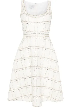 Giambattista Valli Utsvängd miniklänning i bouclé