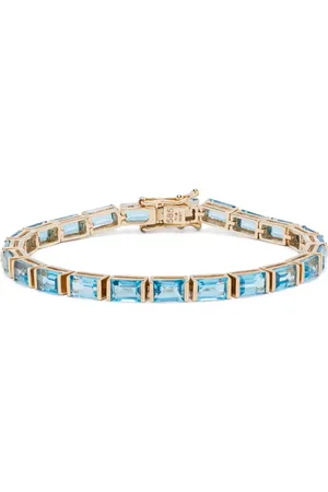 Kolours Creo armband i 14K gult guld med topas