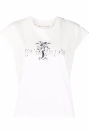 Palm Angels Linne med logotyp