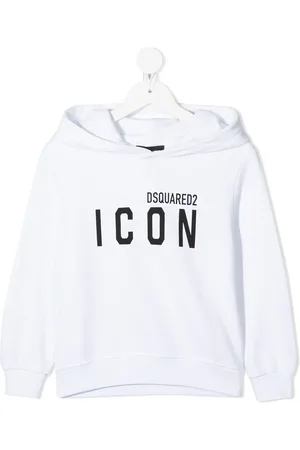 Dsquared2 Huvtröja med tryck