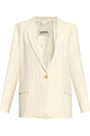 Isabel Marant Omelia kritstrecksrandig blazer