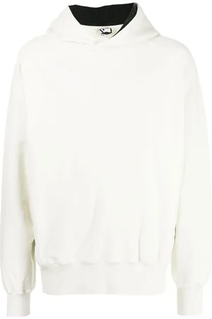 GR10K Compass hoodie med rundad hals
