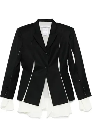 Rokh Blazer med utskuren detalj