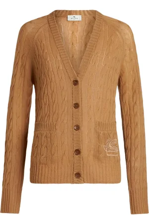 Etro Kabelstickad kofta