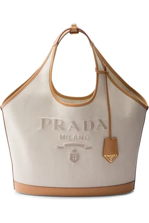 Prada Totebag med broderad logotyp