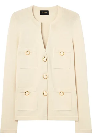 ST. JOHN Stickad cardigan