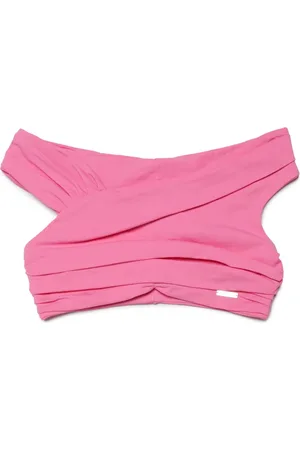 Dsquared2 Croptop med rysch