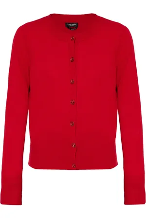 Kate Spade Kashmirkofta med rundad hals