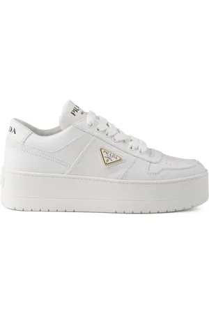Prada Downtown Bold lädersneakers