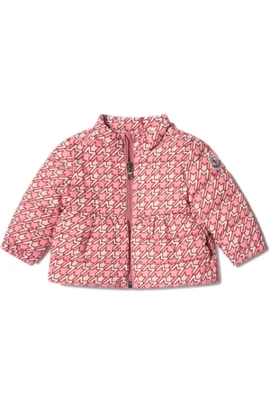 Moncler Puffjacka med logotyp