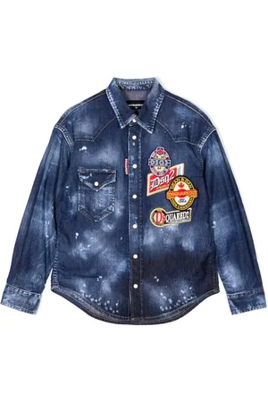 Dsquared2 Skjorta med logotypmärke
