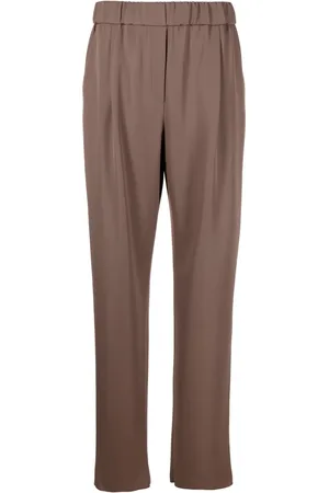 Giorgio Armani Plisserade byxor med hög midja