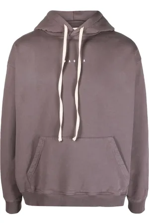 PAURA Hoodie med broderad logotyp
