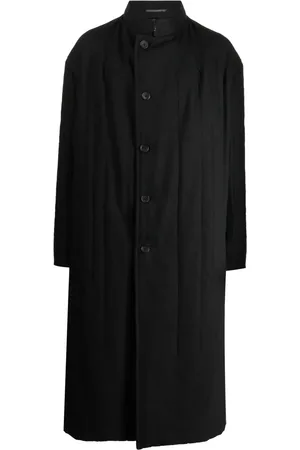 YOHJI YAMAMOTO Enkelknäppt rock med lågt skurna axlar
