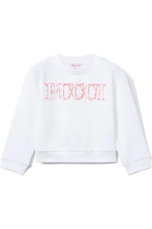 PUCCI Junior Tröja med broderad logotyp