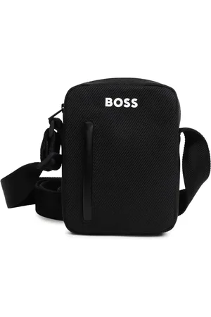 HUGO BOSS Axelremsväska med texturerad finish