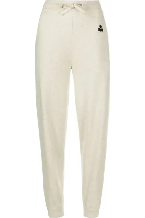 Marant Etoile Stickade byxor med dragsko